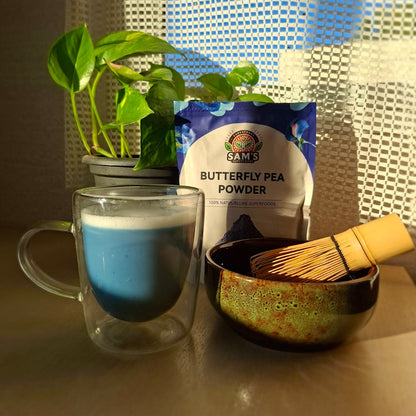 Blaue Matcha – Butterfly Pea Pulver