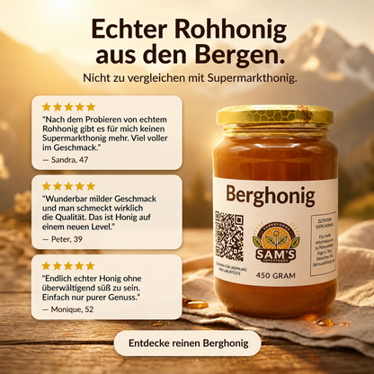 Roher Berghonig