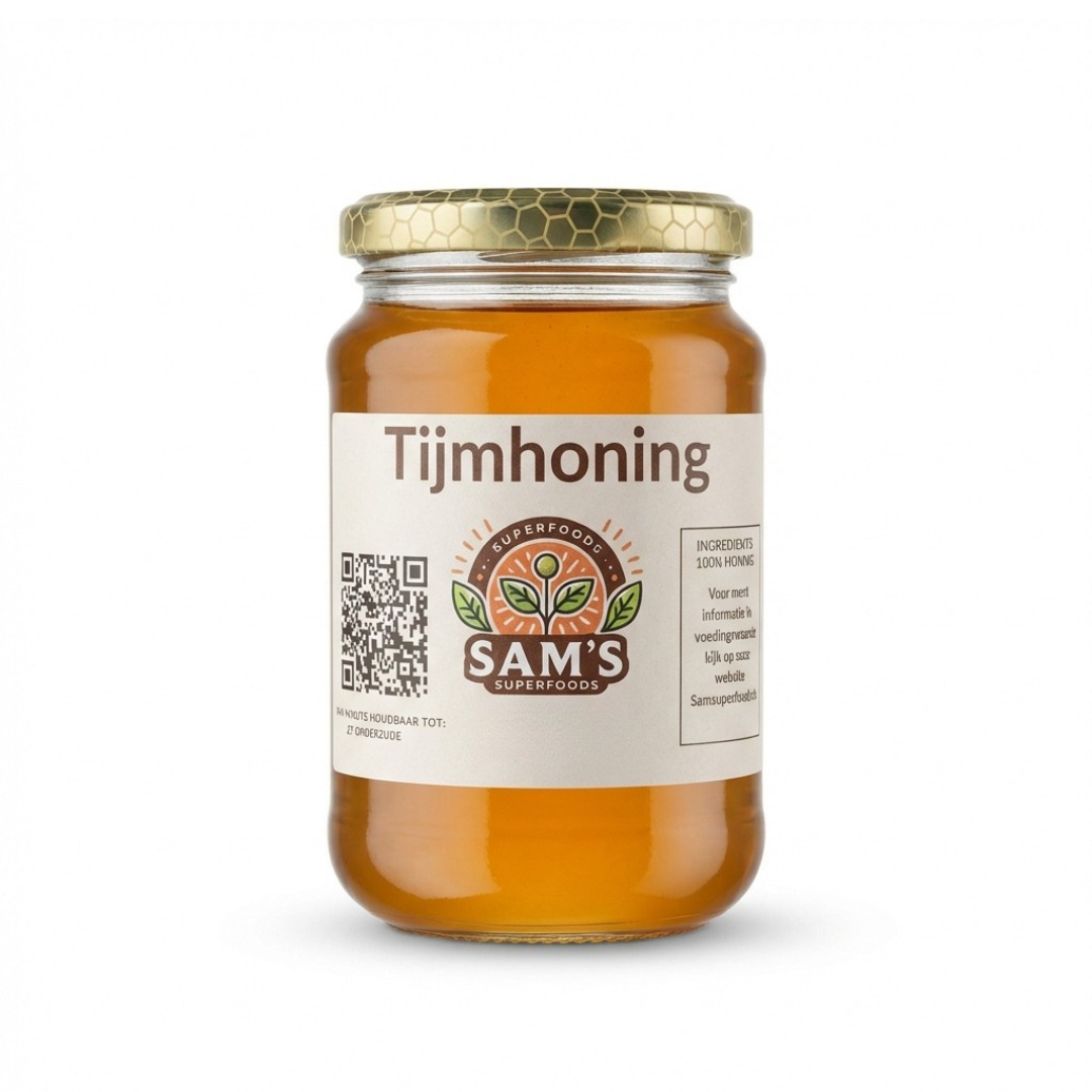 Rohes Tijmhonig