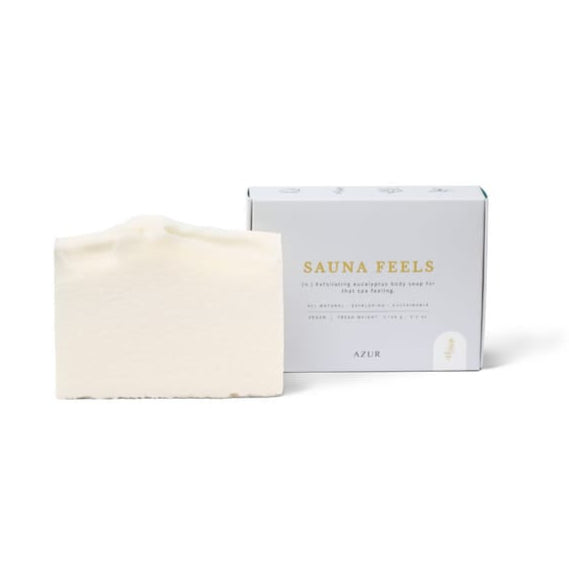 Natürliche Scrub Seife Bar - Sauna Feels - Handgemacht