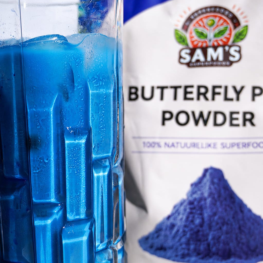 Blaue Matcha – Butterfly Pea Pulver