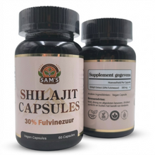 Shilajit-Kapseln - 30% Fulvinsäure - 500 mg
