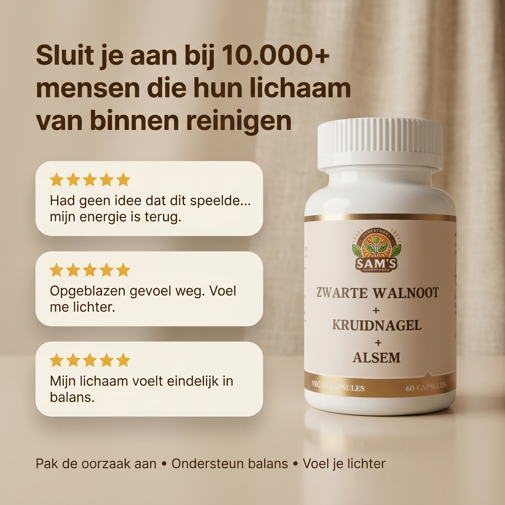 Parasiten Detox - Schwarze Walnuss – Wermut – Nelkenkapseln