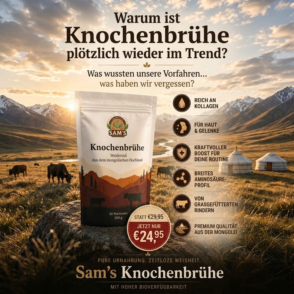 Knochenbrühe - Weidehaltung