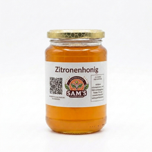 Roher Zitronenhonig
